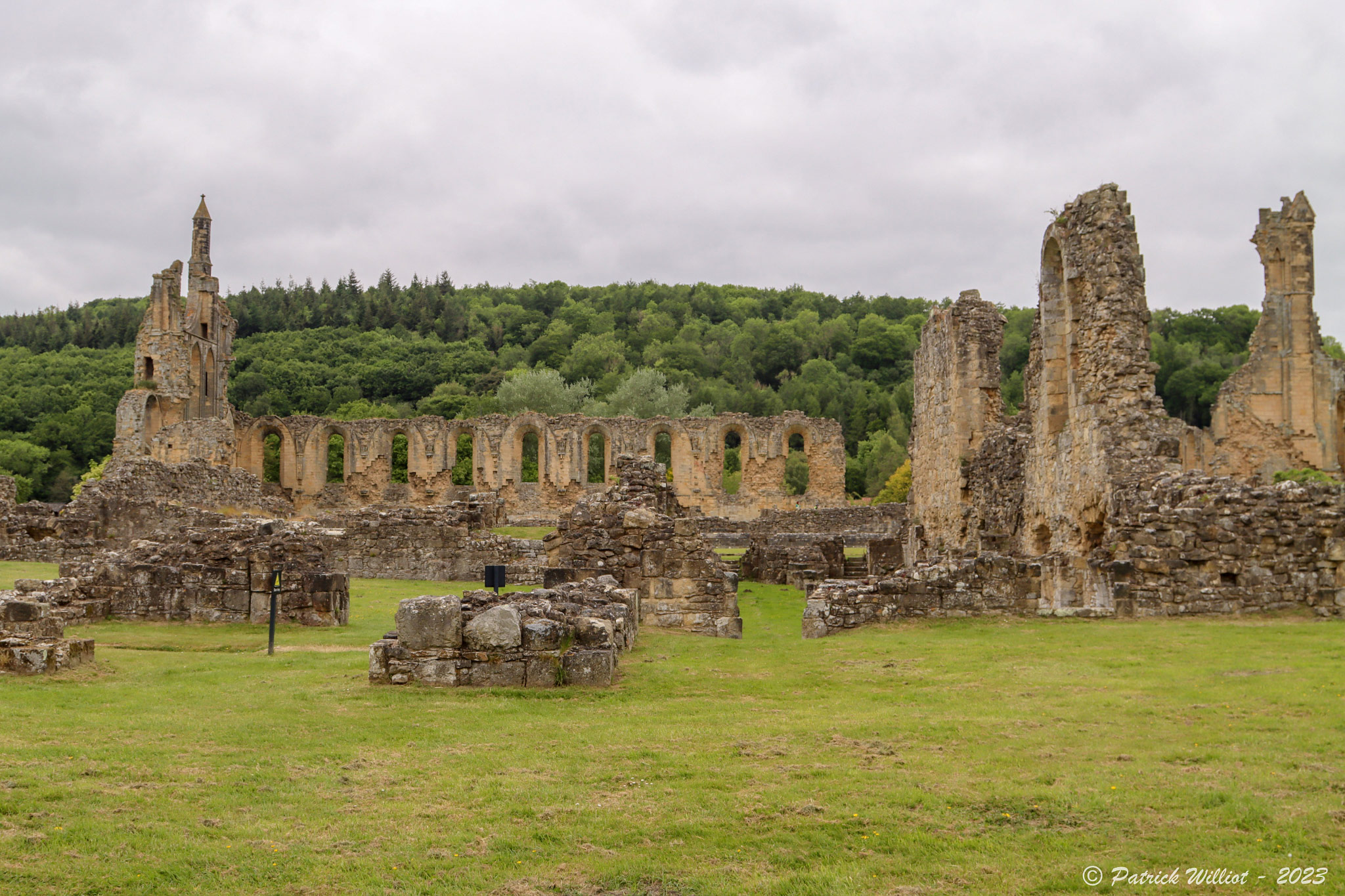 Byland Abbey, North York Moors National Park